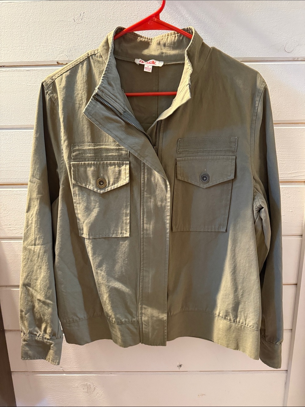 Utility Olive Green Women's Jacket